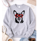 Chihuahua Love Graphic Sweatshirt 5421gsweat