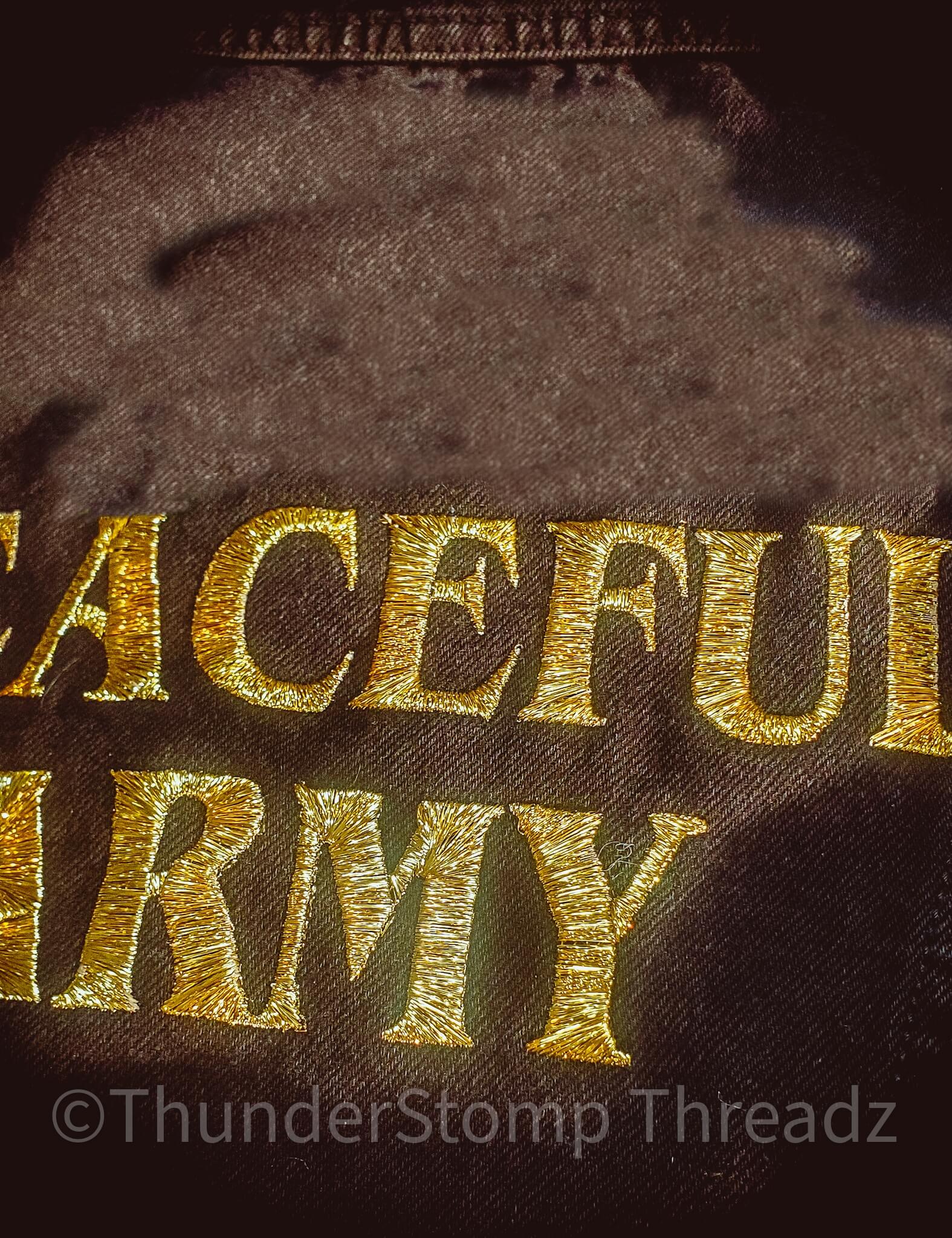 GOLD Peaceful Army Custom