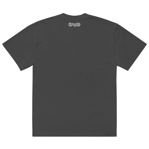 Baja y mama — Oversized faded t-shirt